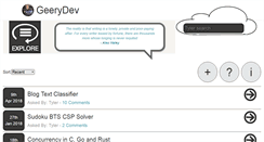 Desktop Screenshot of geerydev.com