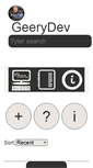 Mobile Screenshot of geerydev.com
